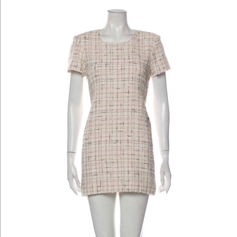 Chanel tweed mini dress